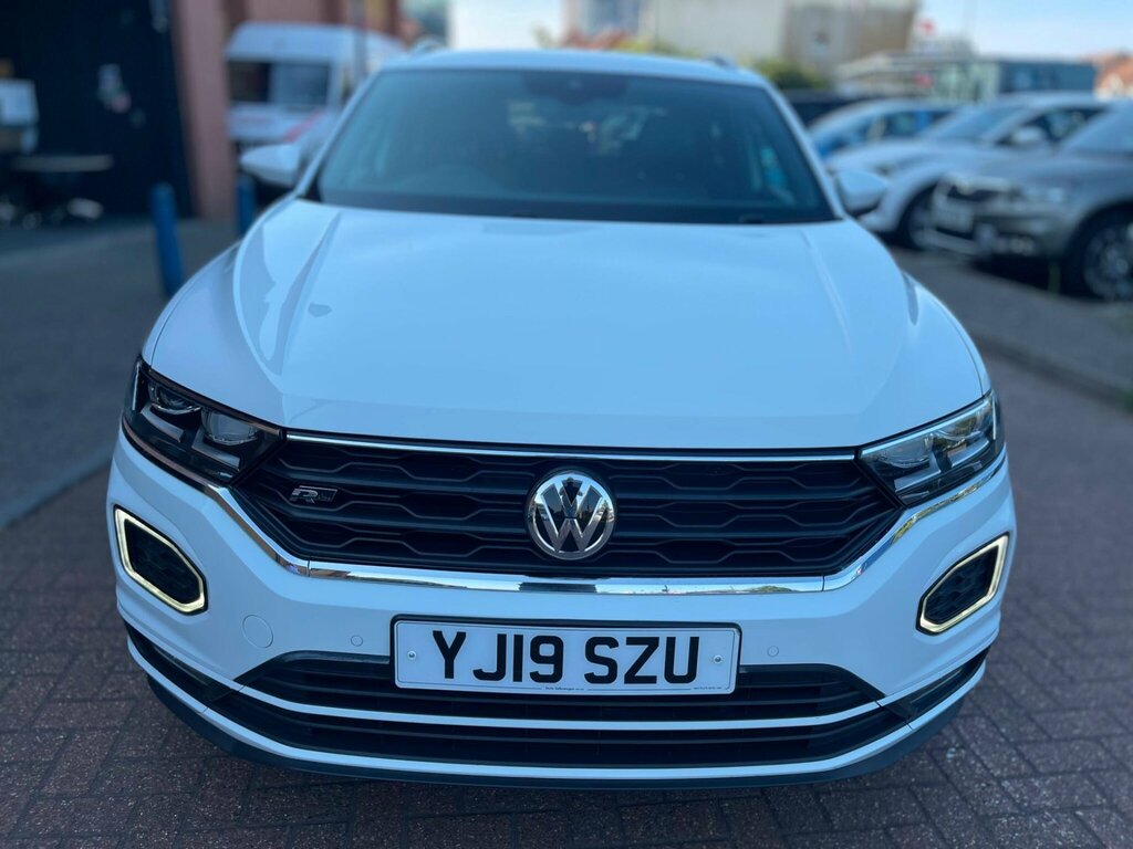 Volkswagen T-Roc 1.6 Tdi R-line Suv Euro 6 Ss YJ19SZU White #2