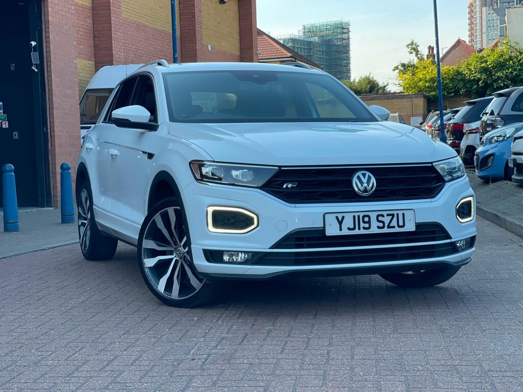 Volkswagen T-Roc 1.6 Tdi R-line Suv Euro 6 Ss YJ19SZU White #5