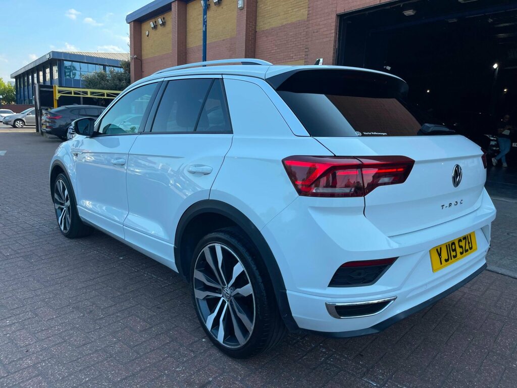 Volkswagen T-Roc 1.6 Tdi R-line Suv Euro 6 Ss YJ19SZU White #4