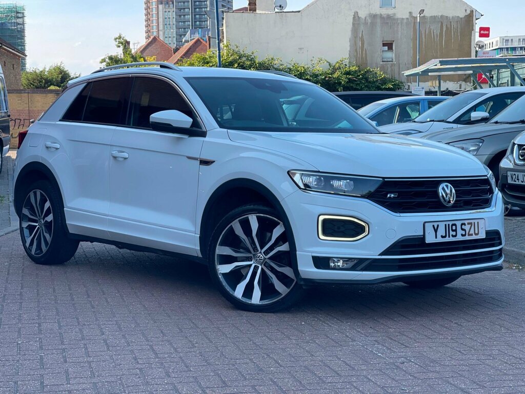 Volkswagen T-Roc 1.6 Tdi R-line Suv Euro 6 Ss YJ19SZU White #6