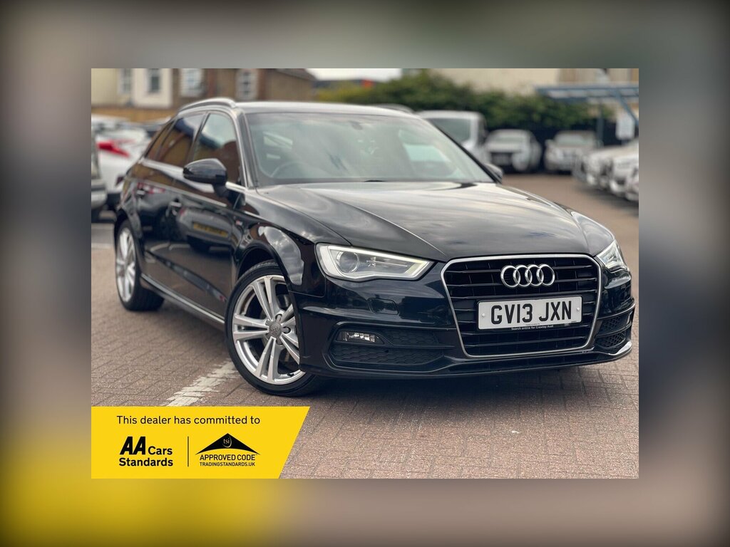 Audi A3 1.8 Tfsi S Line Sportback S Tronic Euro Black