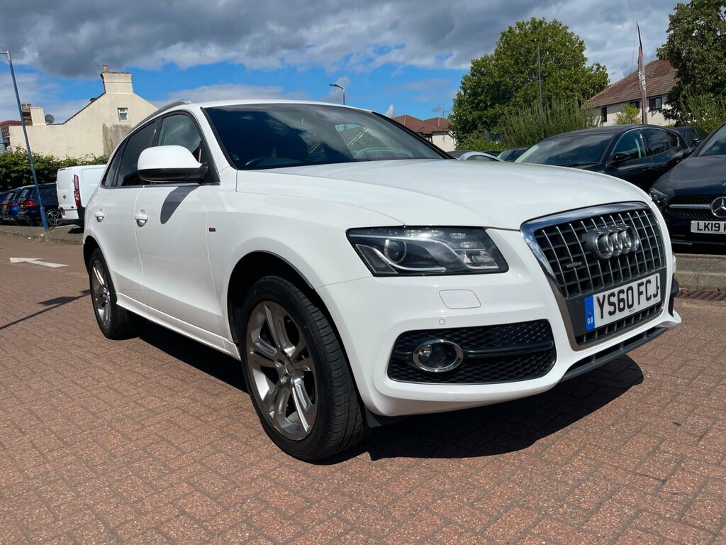Audi Q5 Tdi Se White #7