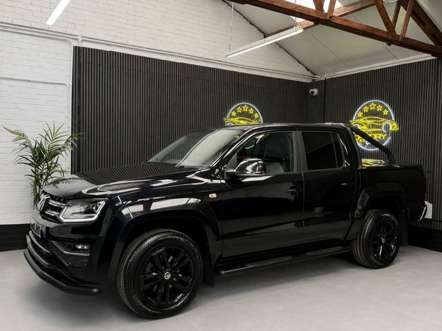 Volkswagen Amarok 3.0 Tdi V6 Highline Pickup Double Cab A Black #3