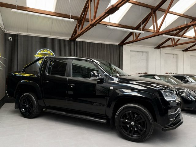 Volkswagen Amarok 3.0 Tdi V6 Highline Pickup Double Cab A Black #2