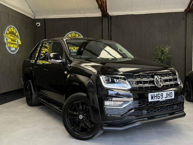Volkswagen Amarok 3.0 Tdi V6 Highline Pickup Double Cab A Black