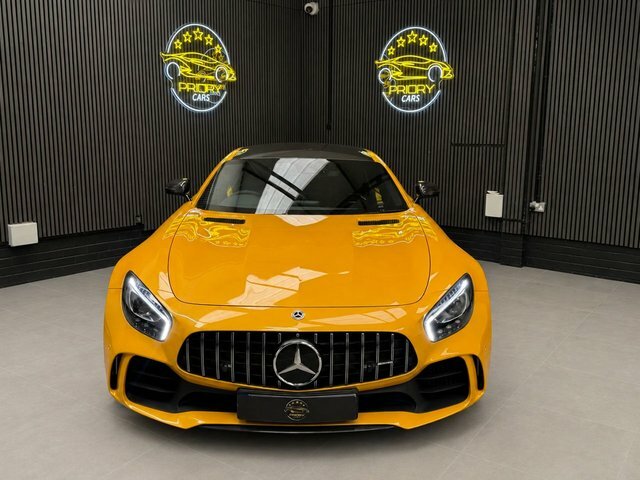 Mercedes-Benz AMG GT 4.0 V8 Biturbo R Premium Coupe Spds D Yellow #4