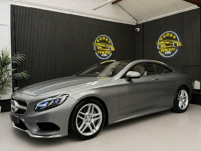 Mercedes-Benz S Class 4.7 S500 V8 Amg Line Coupe G-tronic Eur Silver #3