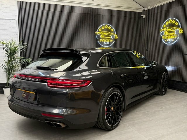 Porsche Panamera 4.0 V8 E-hybrid 14Kwh Turbo S Saloon Pl Grey #7