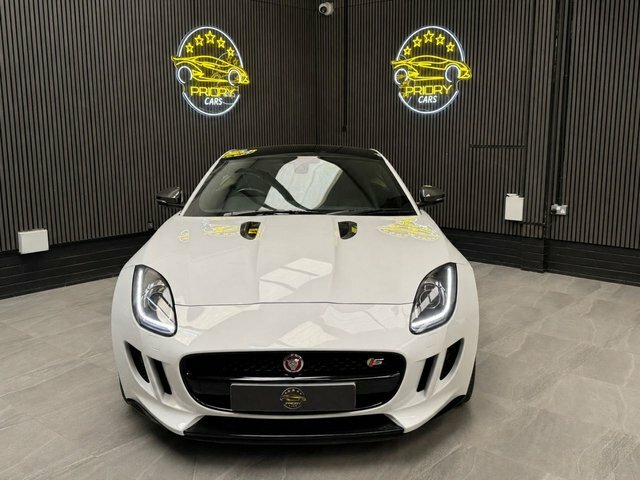 Jaguar F-Type 3.0 V6 S Coupe Euro 5 S S 380 P White #4
