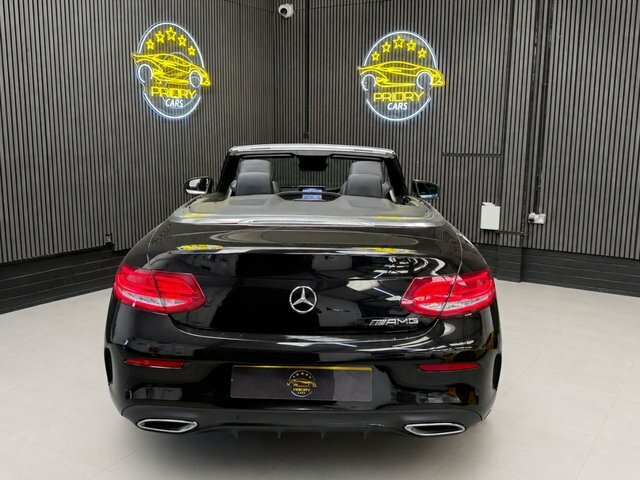Mercedes-Benz C Class 2.1 C220d Amg Line Cabriolet G-tronic Black #6