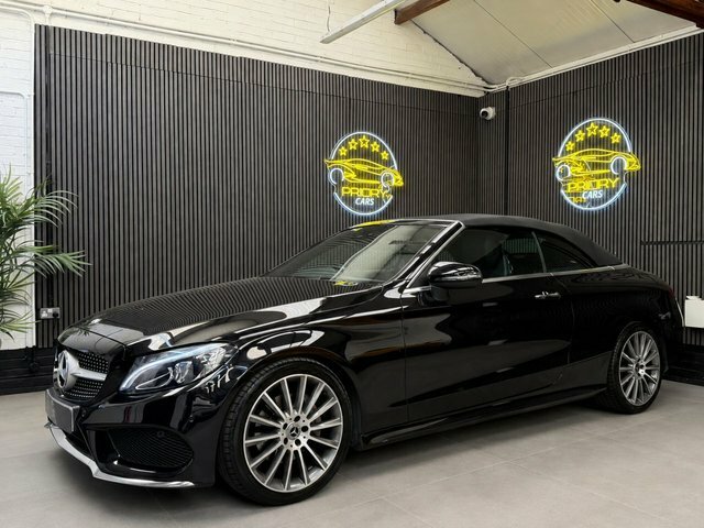 Mercedes-Benz C Class 2.1 C220d Amg Line Cabriolet G-tronic Black #4