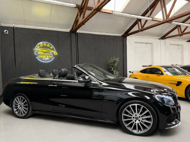 Mercedes-Benz C Class 2.1 C220d Amg Line Cabriolet G-tronic Black #2