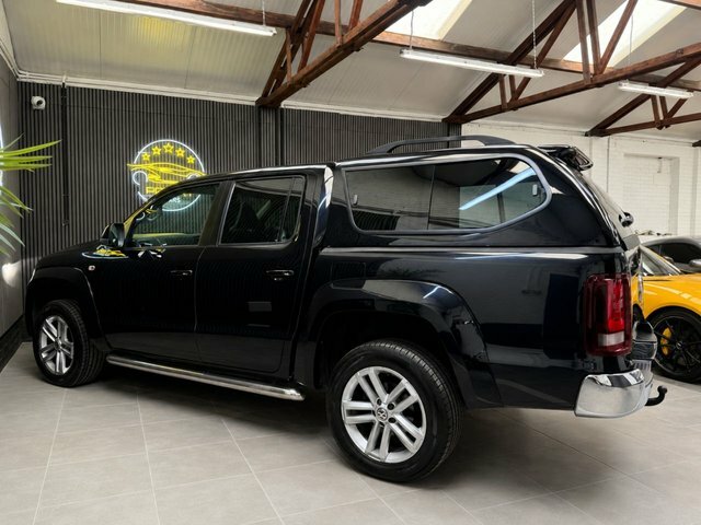 Volkswagen Amarok 3.0 Tdi V6 Bluemotion Tech Highline Pickup Double Black #6
