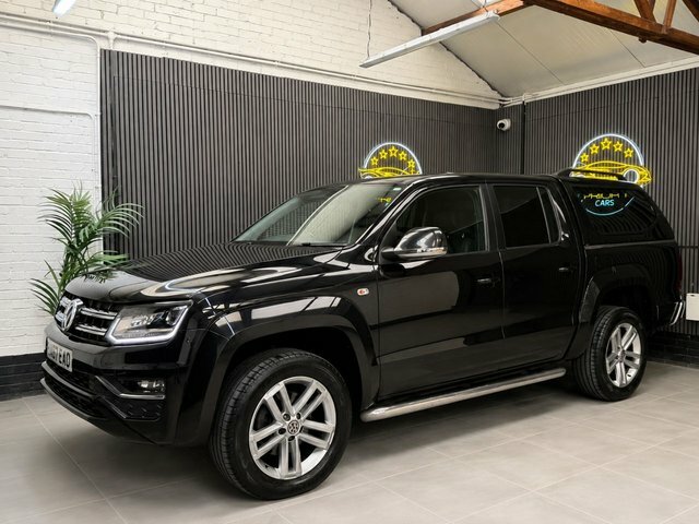 Volkswagen Amarok 3.0 Tdi V6 Bluemotion Tech Highline Pickup Double Black #3
