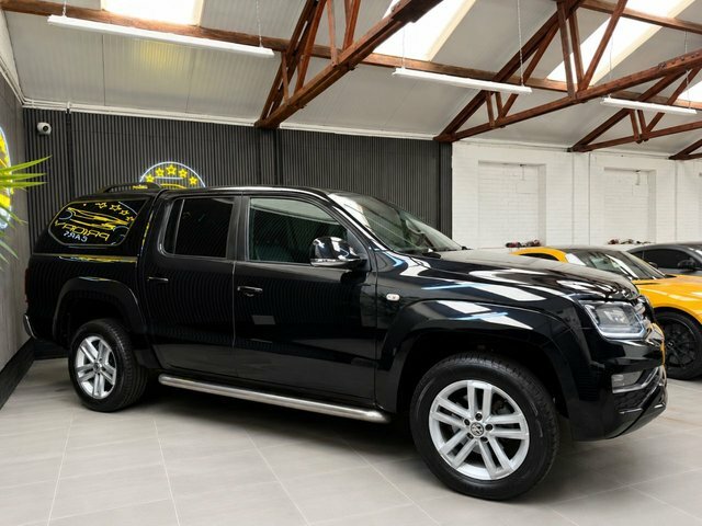 Volkswagen Amarok 3.0 Tdi V6 Bluemotion Tech Highline Pickup Double Black #2