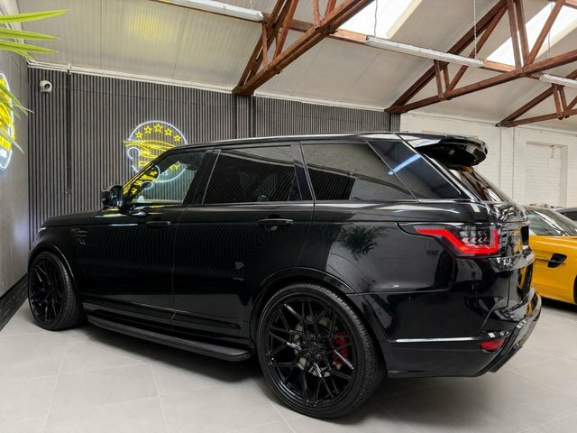 Land Rover Range Rover Sport Suv 5.0 P575 V8 Svr 2019 Blue #7