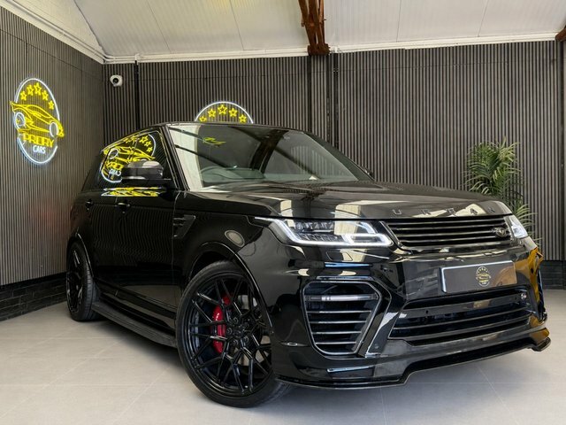 Land Rover Range Rover Sport 5.0 P575 V8 Svr Suv 4Wd Euro 6 S Black