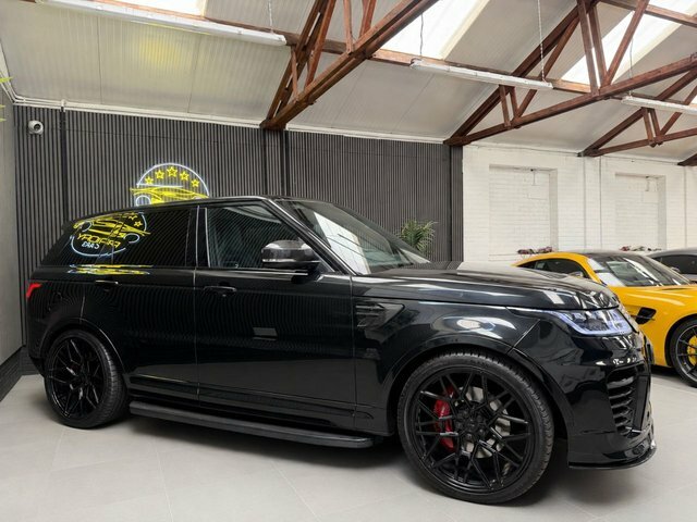 Land Rover Range Rover Sport 5.0 P575 V8 Svr Suv 4Wd Euro 6 S Black #2