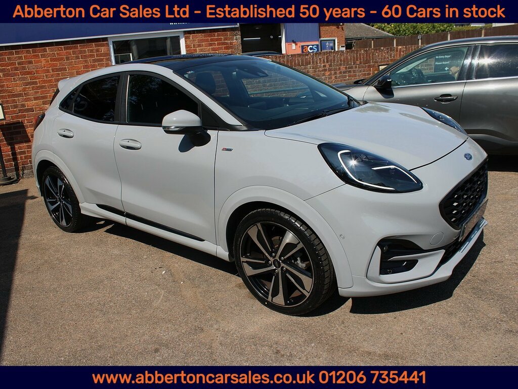 Ford Puma T Ecoboost Mhev St-line X Grey #3