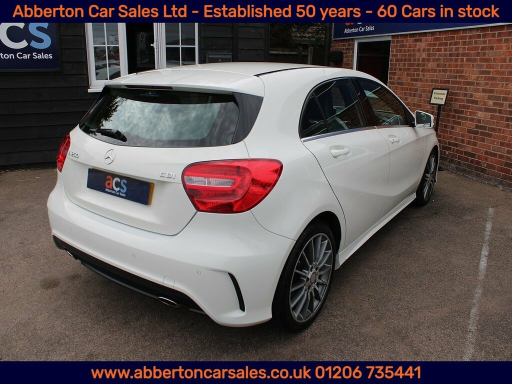Mercedes-Benz A Class A200 Cdi Amg Sport KE15KUT White #4