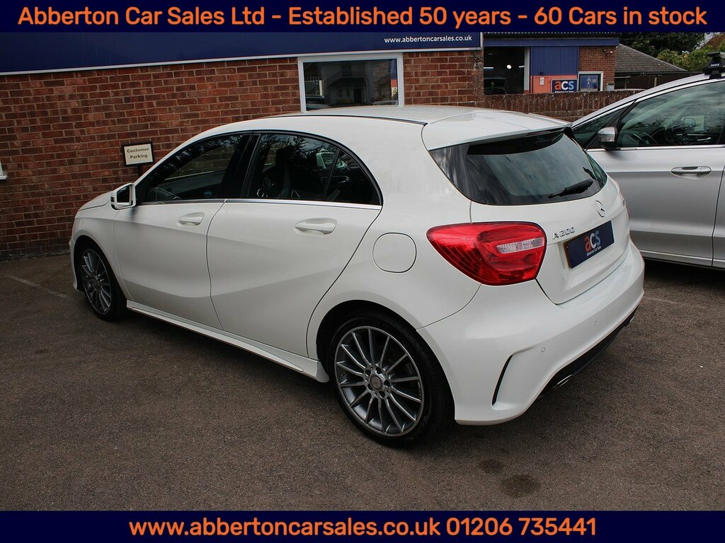 Mercedes-Benz A Class A200 Cdi Amg Sport KE15KUT White #6