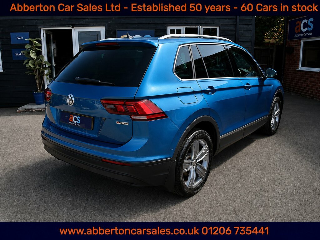 Volkswagen Tiguan Tdi Match SY69LHP Blue #4