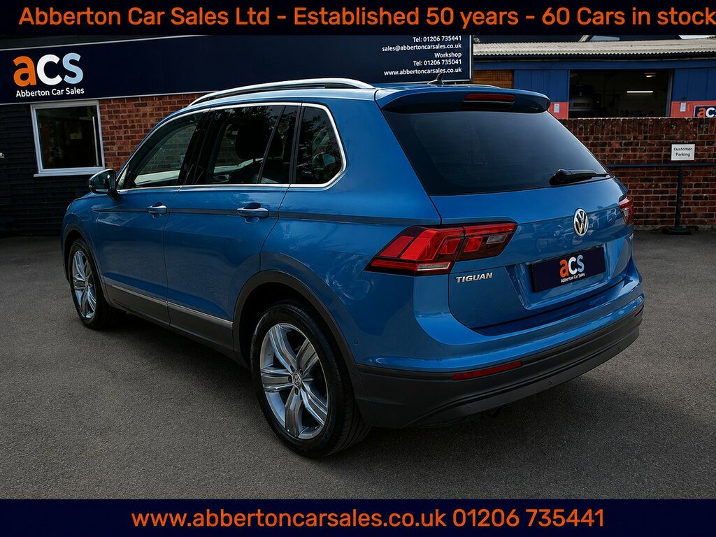 Volkswagen Tiguan Tdi Match SY69LHP Blue #6