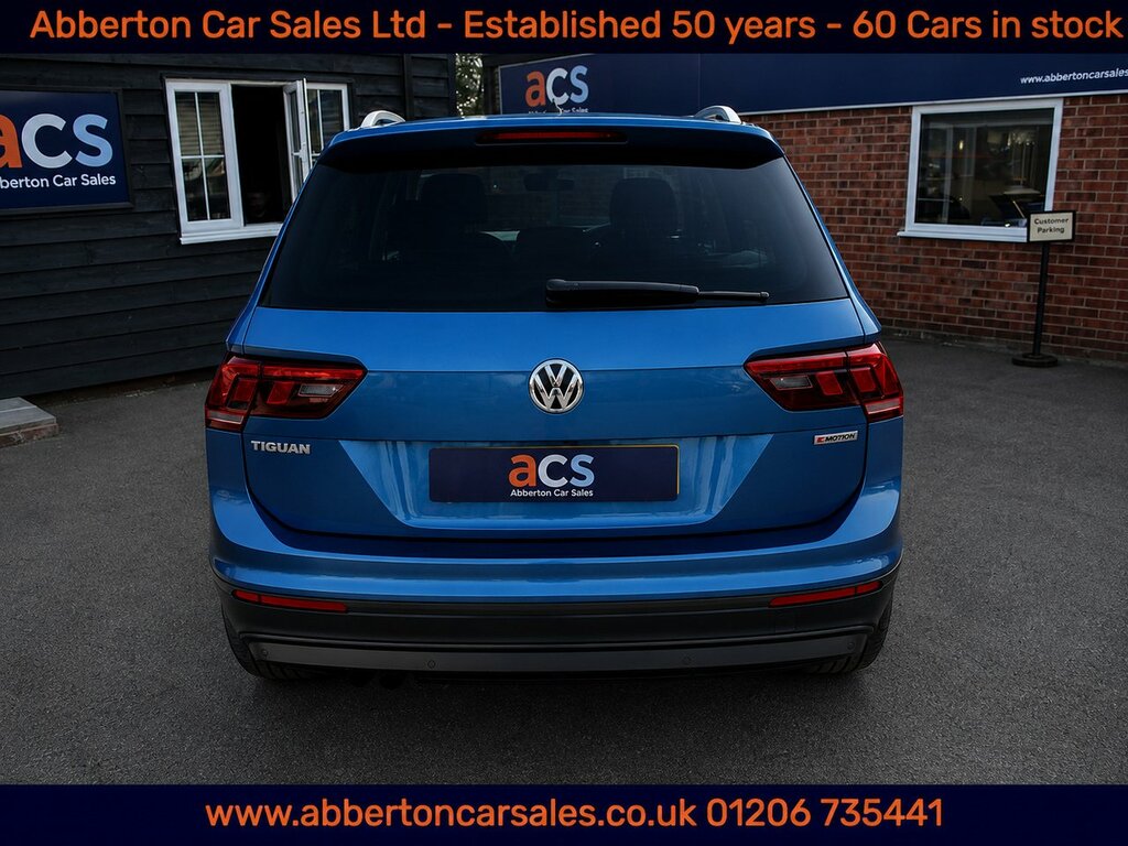 Volkswagen Tiguan Tdi Match SY69LHP Blue #5
