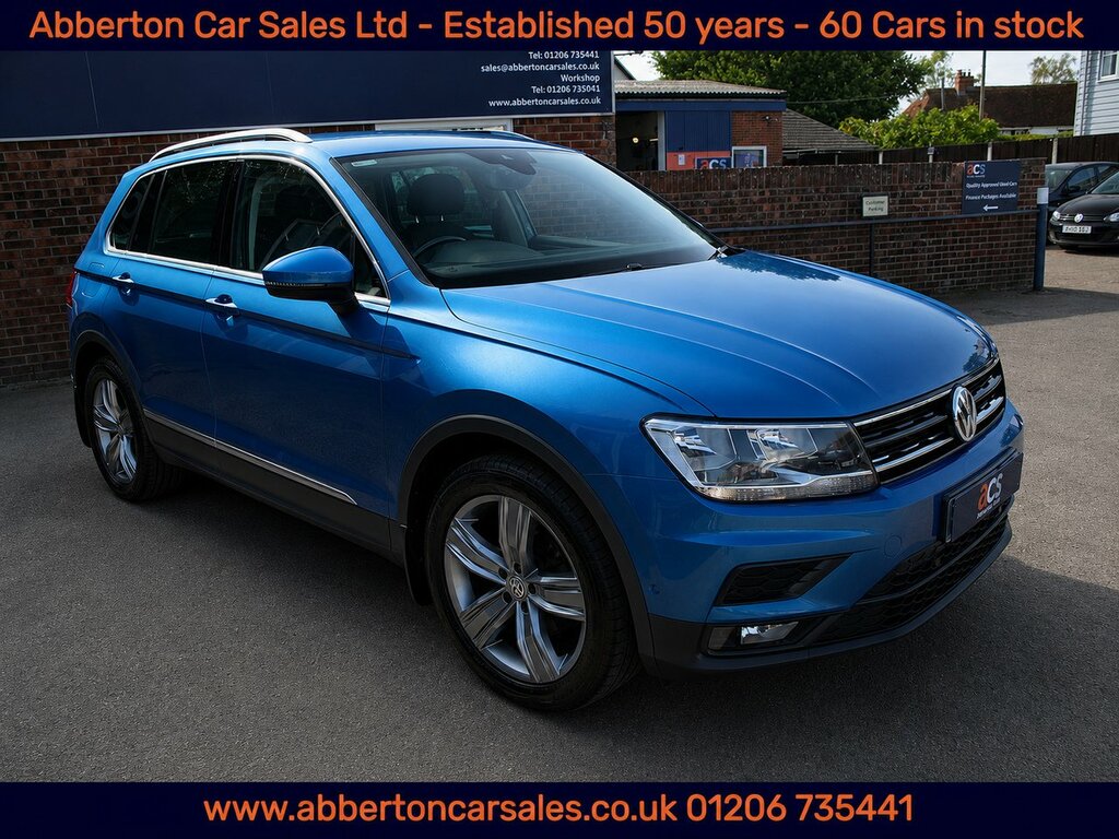 Volkswagen Tiguan Tdi Match SY69LHP Blue #3