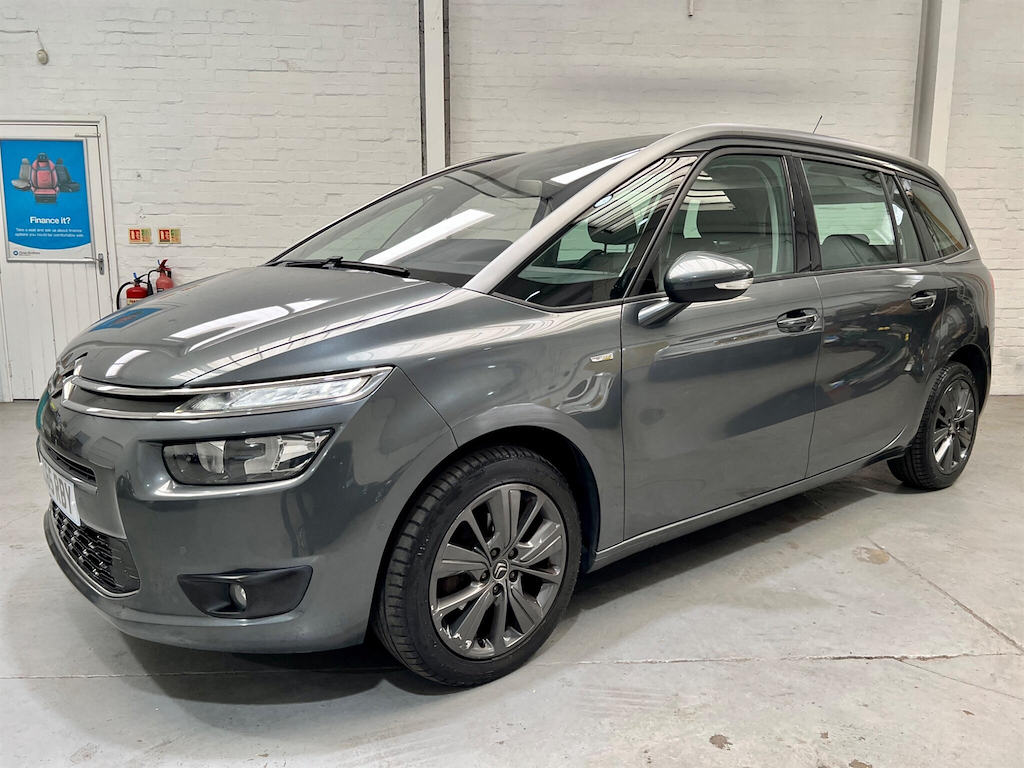 Citroen Grand C4 Picasso 1.6 Bluehdi Exclusive Euro 6 Ss Grey #6