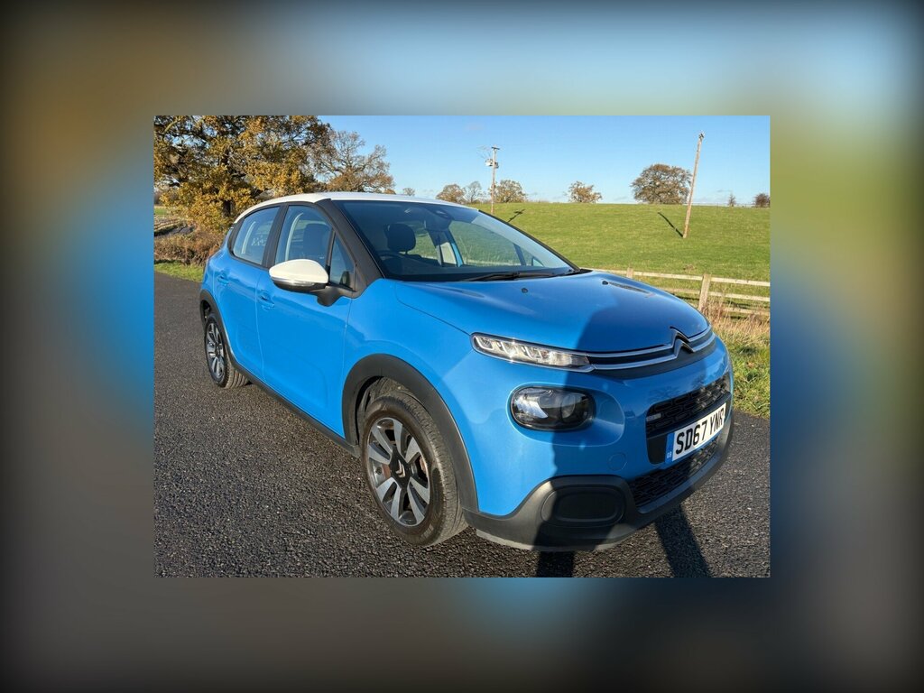 Citroen C3 1.2 Puretech Feel Hatchback Euro Blue