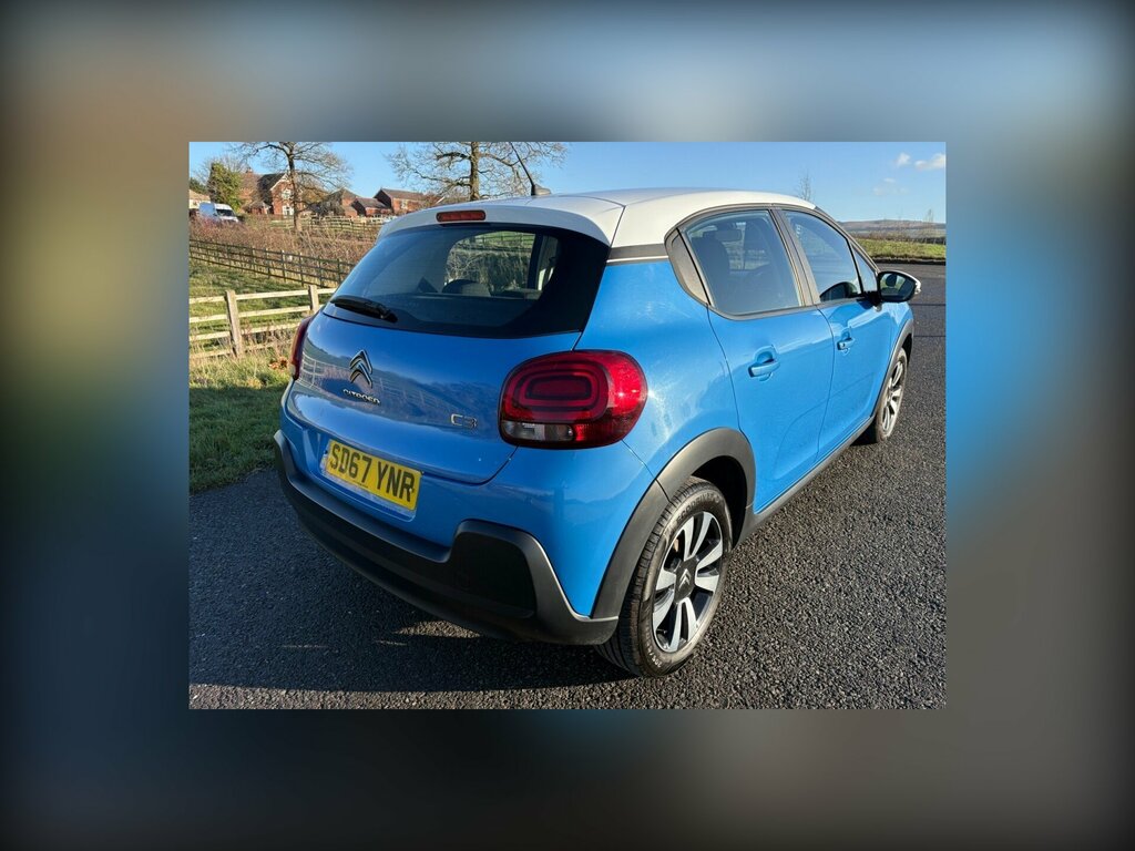Citroen C3 1.2 Puretech Feel Hatchback Euro Blue #4