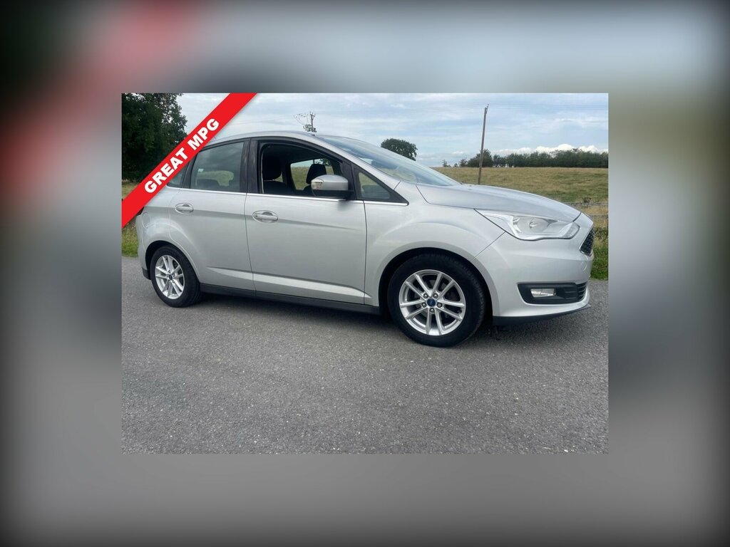 Ford C-Max 1.5 Tdci Zetec Mpv Euro 6 Ss Silver