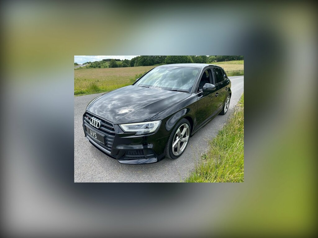 Audi S3 2.0 Tfsi Black Edition Sportback S Tron Black