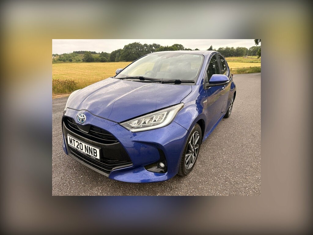 Toyota Yaris 1.5 Vvt-h Design Hatchback Hybrid E-cvt MT20NNB Blue #3