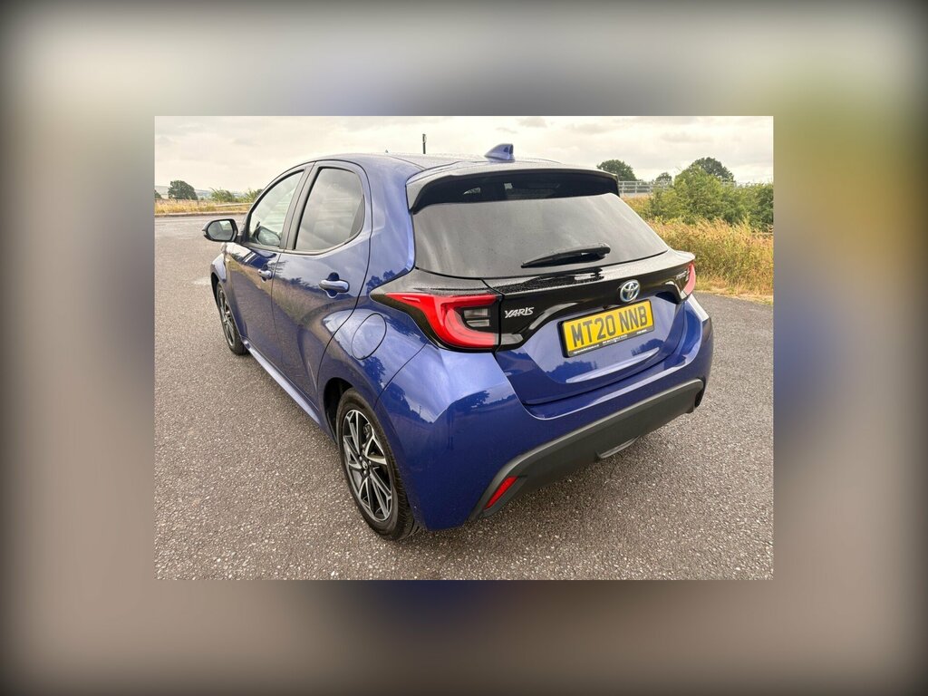 Toyota Yaris 1.5 Vvt-h Design Hatchback Hybrid E-cvt MT20NNB Blue #4