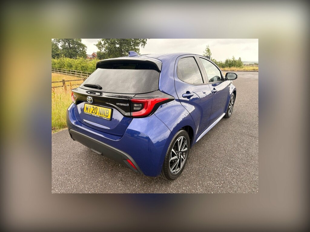 Toyota Yaris 1.5 Vvt-h Design Hatchback Hybrid E-cvt MT20NNB Blue #6