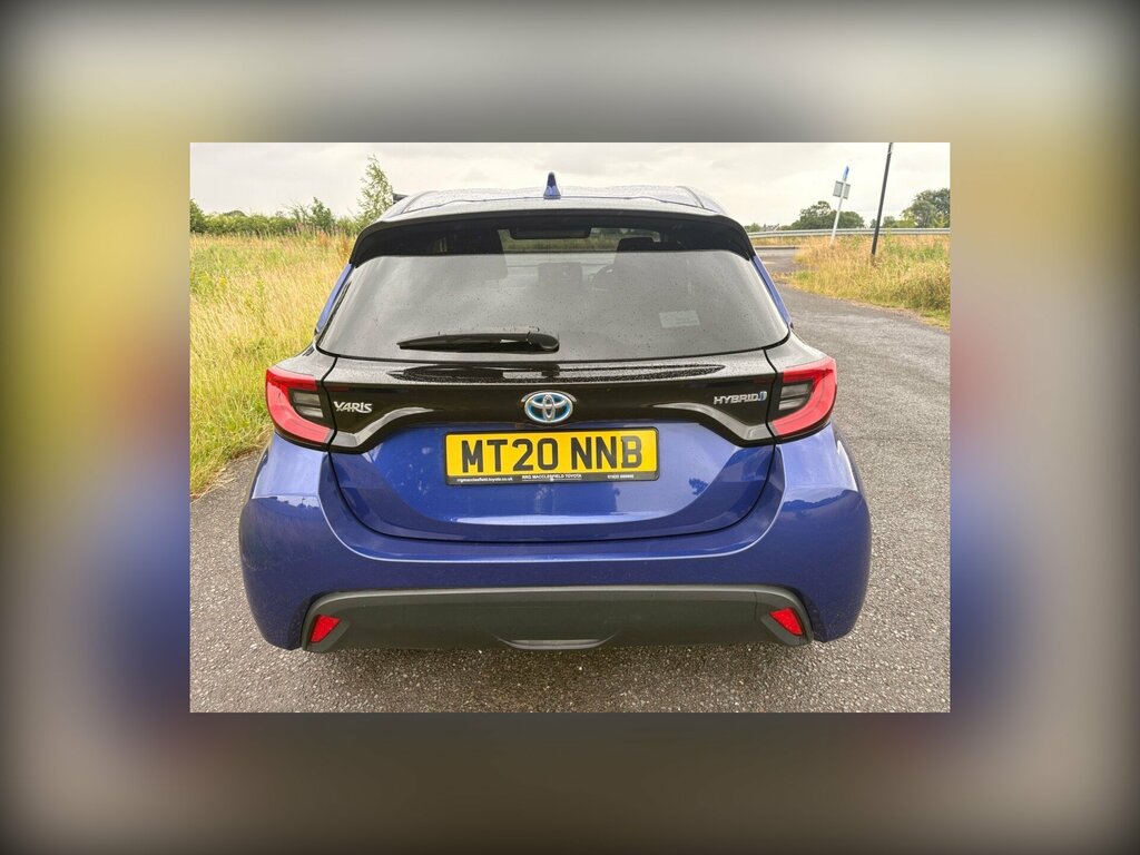 Toyota Yaris 1.5 Vvt-h Design Hatchback Hybrid E-cvt MT20NNB Blue #5