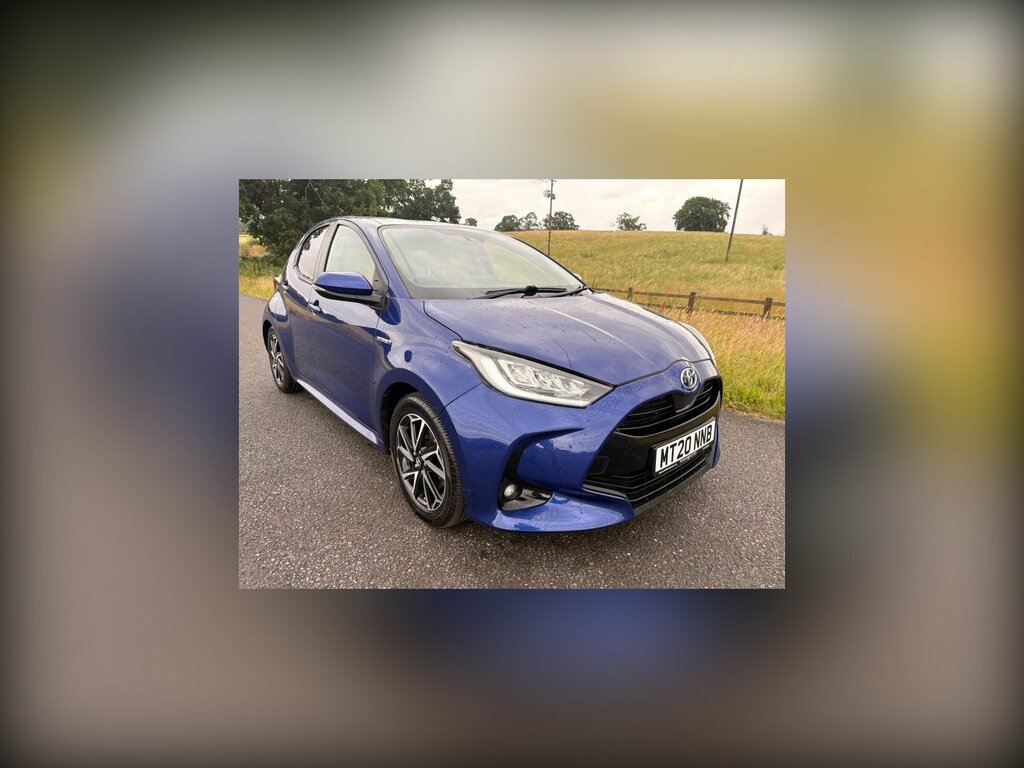 Toyota Yaris 1.5 Vvt-h Design Hatchback Hybrid E-cvt Blue