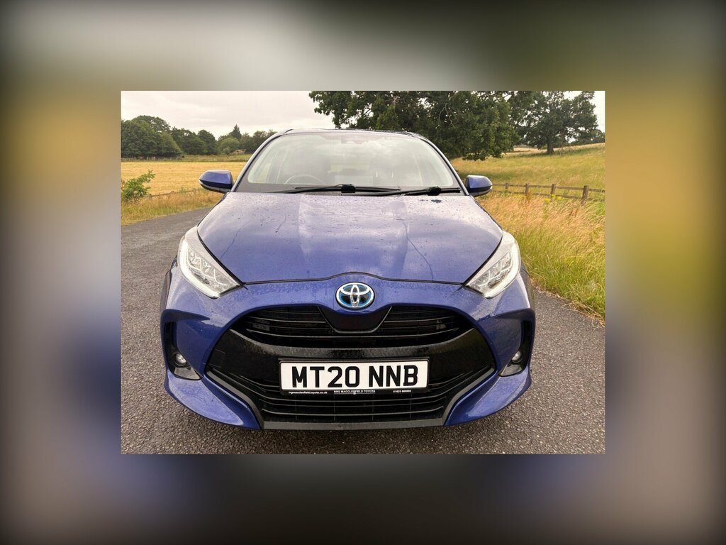 Toyota Yaris 1.5 Vvt-h Design Hatchback Hybrid E-cvt MT20NNB Blue #2