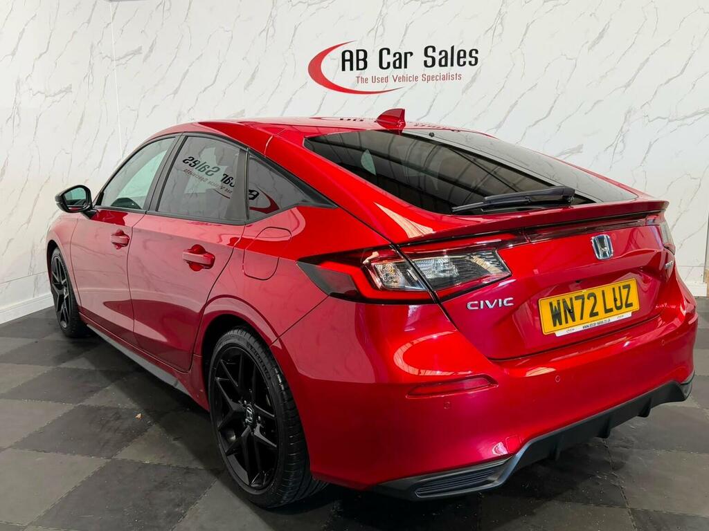 Honda Civic 2.0 H I-mmd Sport Ecvt Euro 6 Ss Red #6
