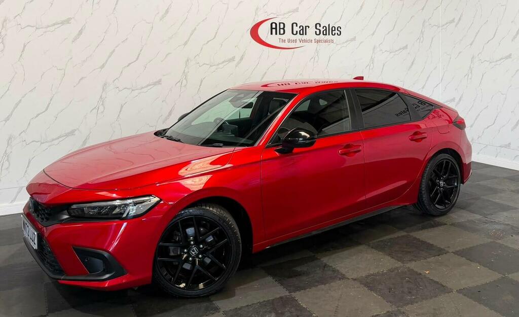 Honda Civic 2.0 H I-mmd Sport Ecvt Euro 6 Ss Red