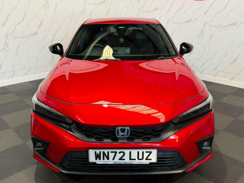 Honda Civic 2.0 H I-mmd Sport Ecvt Euro 6 Ss Red #2