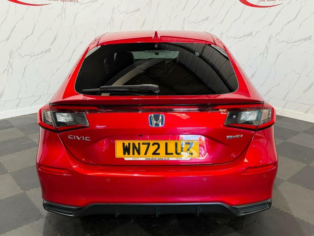 Honda Civic 2.0 H I-mmd Sport Ecvt Euro 6 Ss Red #3