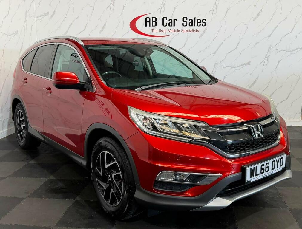 Honda Cr-V 1.6 I-dtec Se Plus Navi Euro 6 Ss Red #5