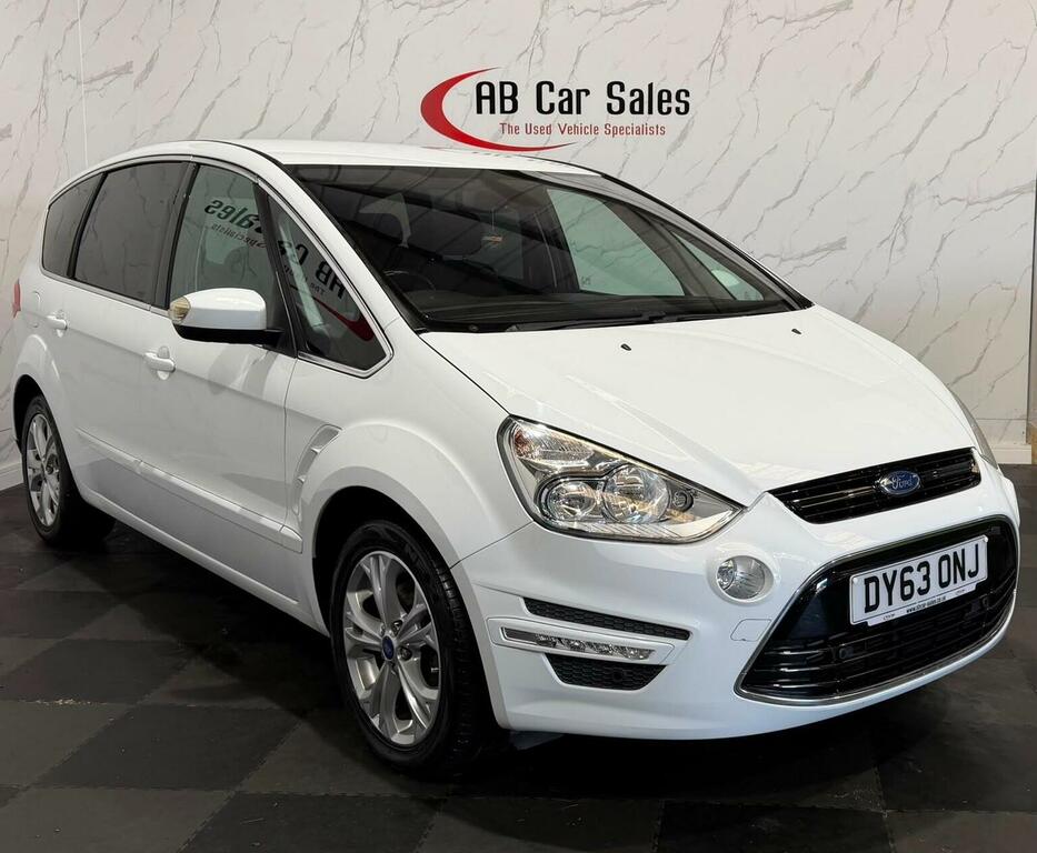 Ford S-Max 1.6 Tdci Titanium Euro 5 Ss White #4