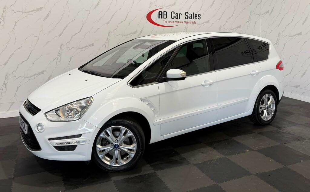 Ford S-Max 1.6 Tdci Titanium Euro 5 Ss White