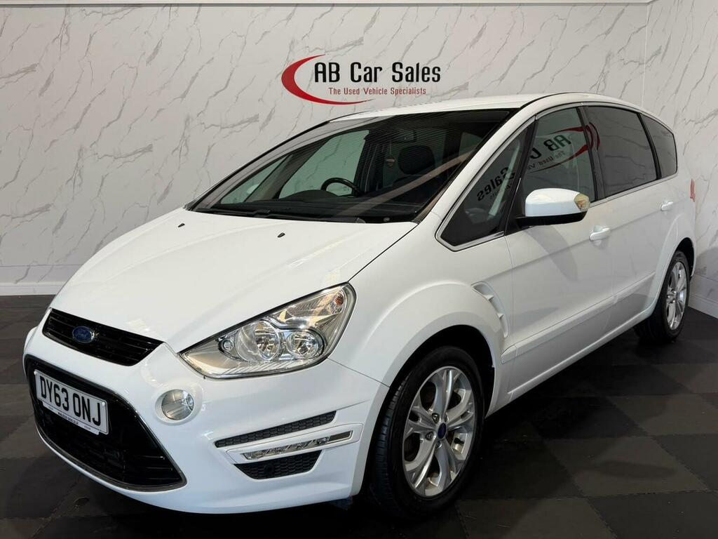 Ford S-Max 1.6 Tdci Titanium Euro 5 Ss White #5
