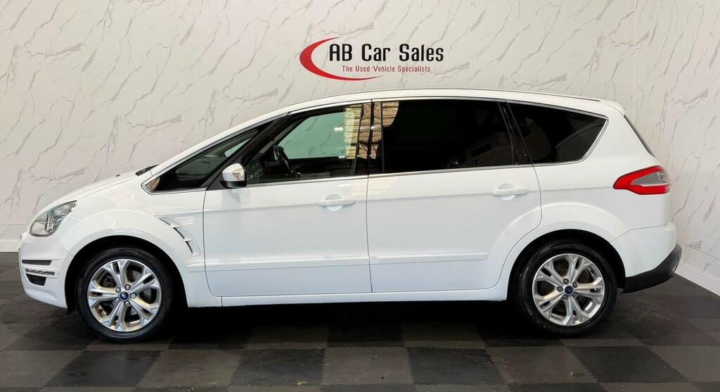 Ford S-Max 1.6 Tdci Titanium Euro 5 Ss White #6