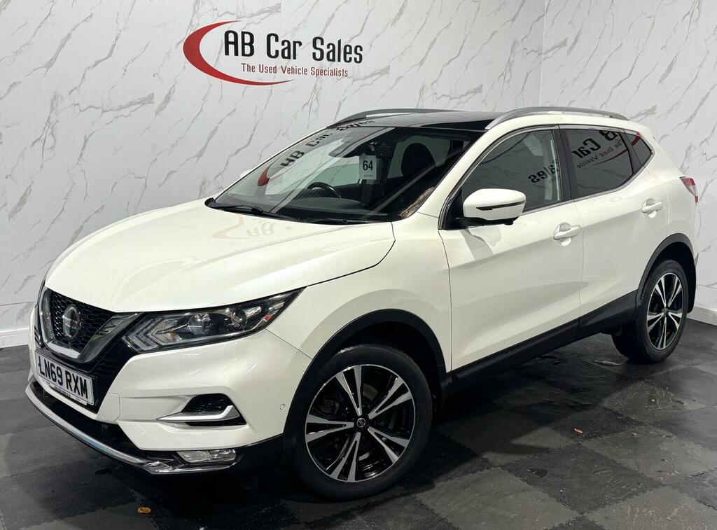 Nissan Qashqai 1.3 Dig-t N-connecta Dct Euro 6 Ss White
